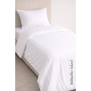 Otel Nevresim Takımı Tek Kişilik - 83 Tel Pamuk Polyester